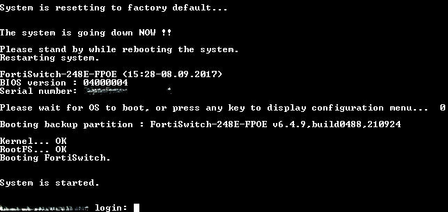 Fortinet FS-248E-FPOE Fortiswitch 248E-FPOE Switch L3 Managed switch !