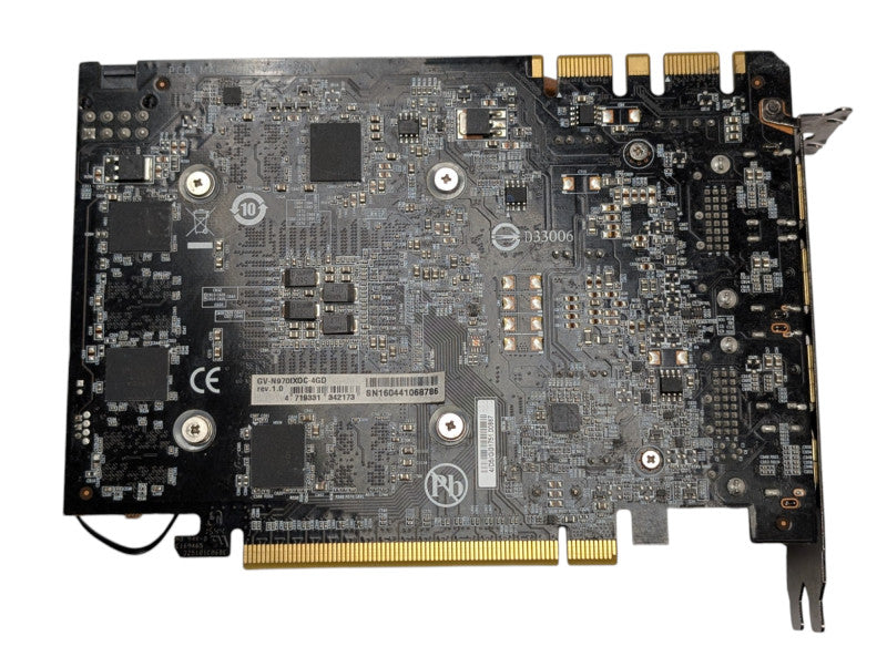 GIGABYTE NVIDIA GeForce GTX 970 4GB Graphics Card GV-N970IXOC-4GD -