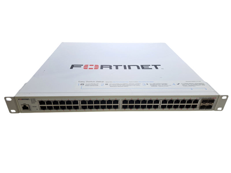 Fortinet FortiSwitch 248E-FPOE | 48-Port Managed L2 Gigabit PoE+ Switch