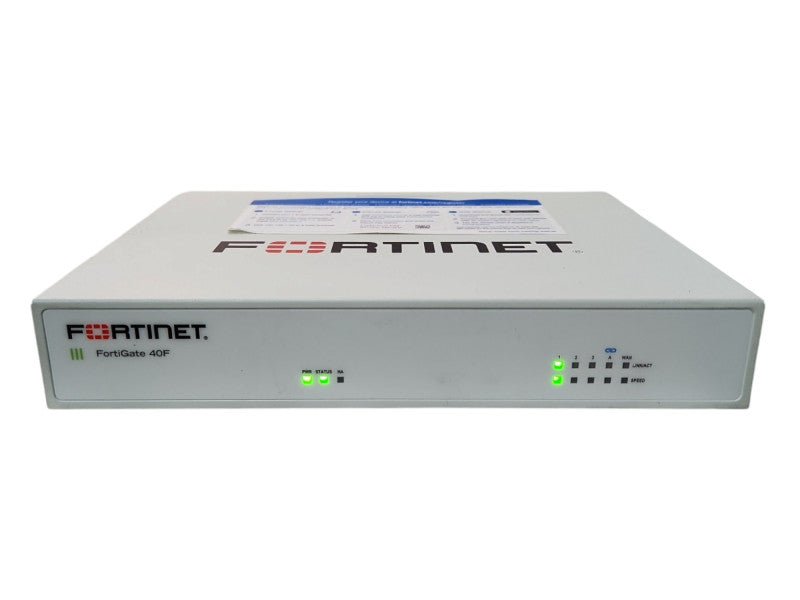 Fortinet Fortigate 40F FG-40F Firewall Security Appliance, Factory Reset