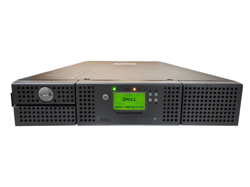 Dell TL2000 PowerVault 2U Tape Library, No Tape Drive, READ