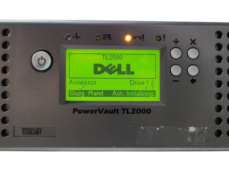 Dell TL2000 PowerVault 2U Tape Library, No Tape Drive, READ