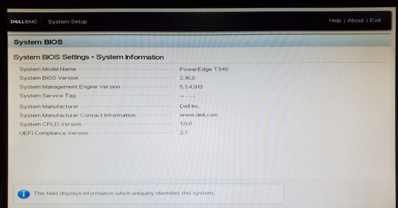 Dell PowerEdge T340 1x Xeon E-2174G 48GB RAM PERC H330 - No HDD Q