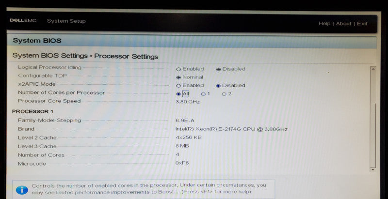 Dell PowerEdge T340 1x Xeon E-2174G 48GB RAM PERC H330 - No HDD Q
