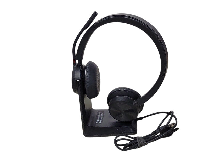Plantronics Poly V4320 Series Office Wireless Headset with Base And Cord _