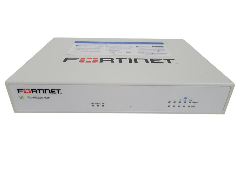Fortinet Fortigate 40F FG-40F Firewall Security Appliance, Factory Reset !