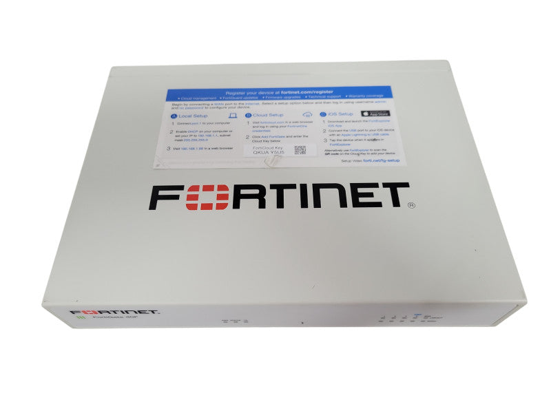 Fortinet Fortigate 40F FG-40F Firewall Security Appliance, Factory Reset !