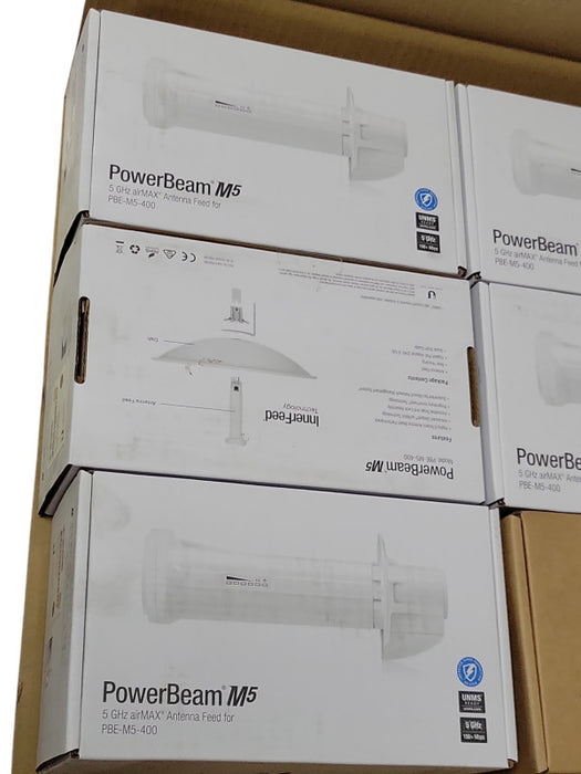 5 Pieces Open Box Ubiquiti PBE-M5-400 Powerbeam M5 5ghz 25dbi  _