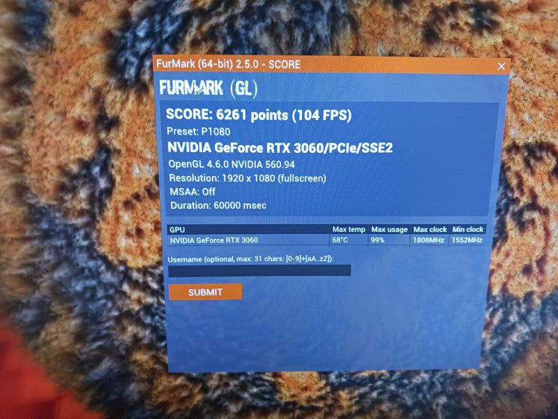 MSI Ventus 2x OC RTX 3060 12GB Graphics Card