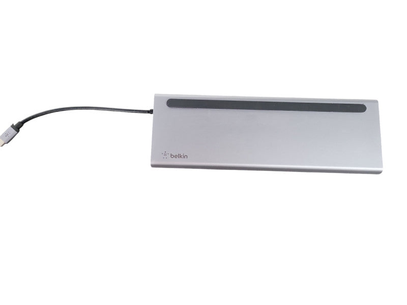 Belkin - USB-C 11-in-1 Multiport Dock - Gray !