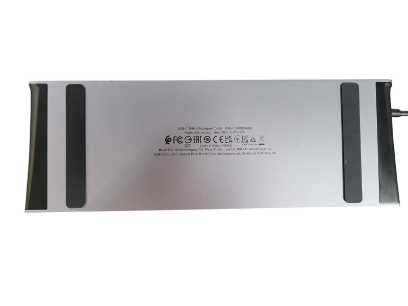 Belkin - USB-C 11-in-1 Multiport Dock - Gray !