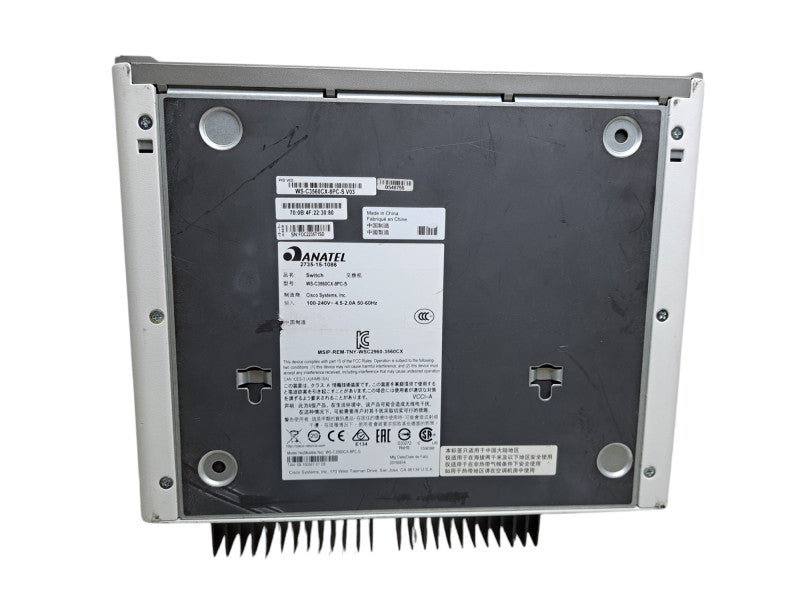 Cisco WS-C3560CX-8PC-S V03 | 8-Port Gigabit PoE+ 240W Silent Switch 2x SFP