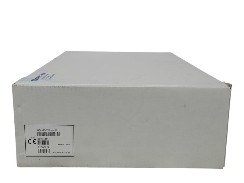Open-Box Crestron HD-MD6X2-4K-E HDMI 1RU Rack Mounted Switcher  _