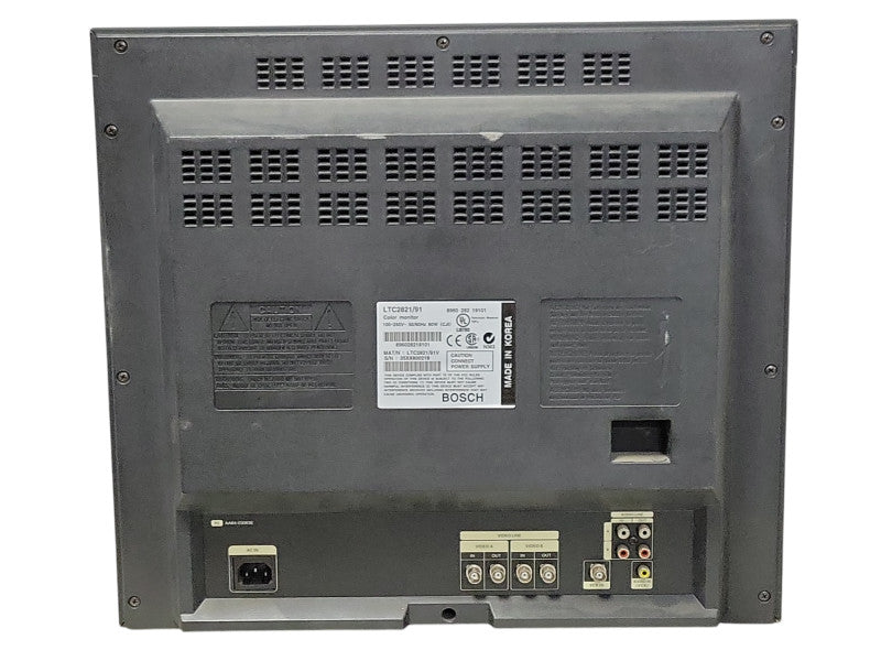 Bosch LTC2821/91 21" High Resolution Color CCTV Monitor, READ _