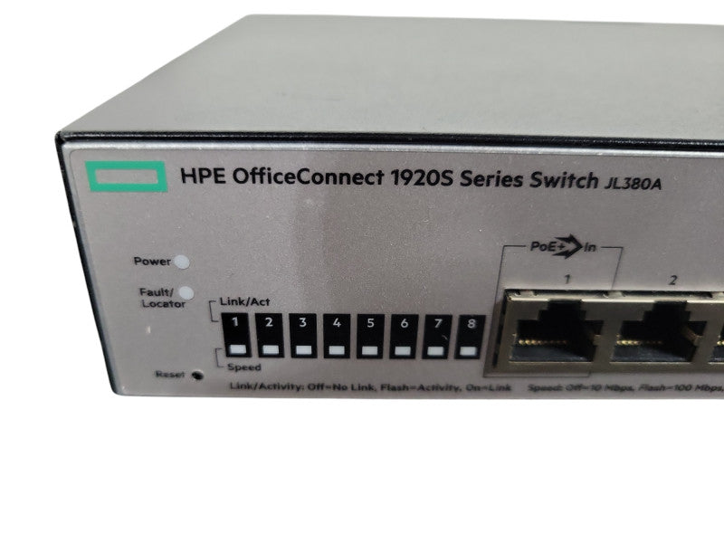 HPE OfficeConnect 1920S JL380A 8 Port Gigabit Network Switch !