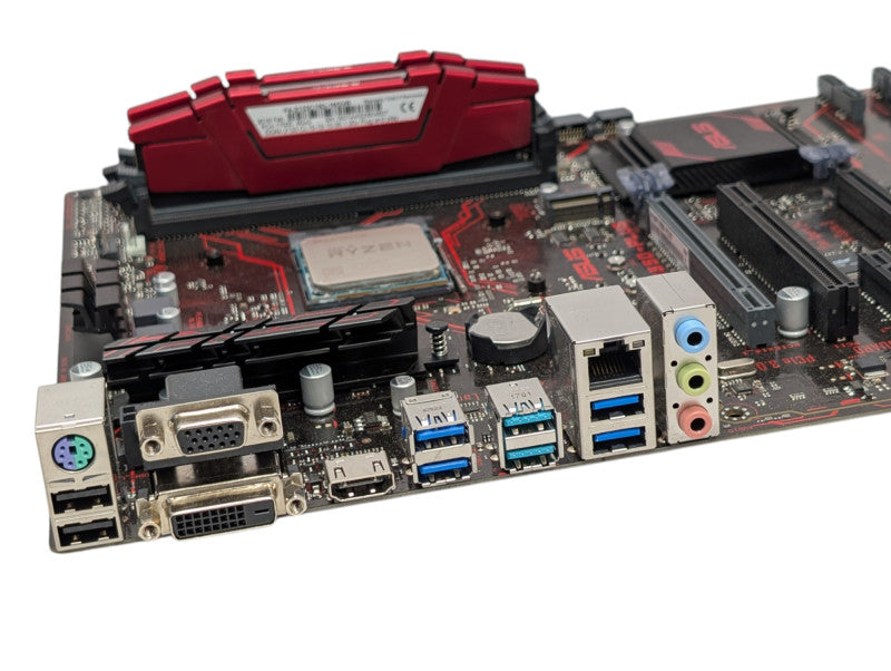 ASUS PRIME B350 - PLUS AMD Ryzen 1700 & 16GB RAM Combo  -