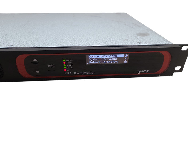 Biamp Systems Tesira FORTE DAN VT Digital Signal Processor *READ* Q