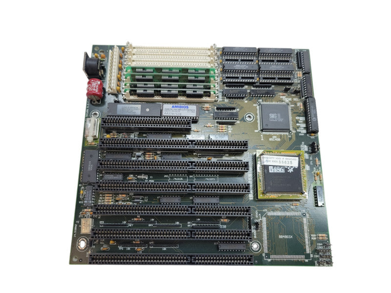 Intel i486SX CPU + Motherboard + RAM (READ)%