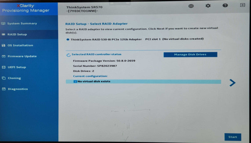 Lenovo ThinkSystem SR570 1U 8x2.5", Xeon Silver 4114, 32GB DDR4, 530-8i