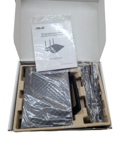 ASUS RT-AC66U Dual-Band Gigabit Router 802.11ac Wireless-AC1750