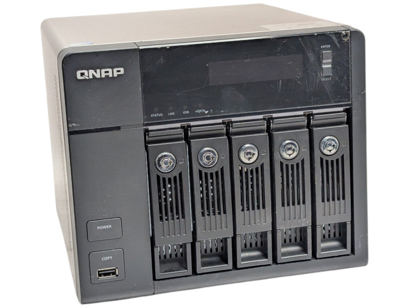QNAP Network Attached Storage TS-559 Pro with 2x 4TB HDDs  -