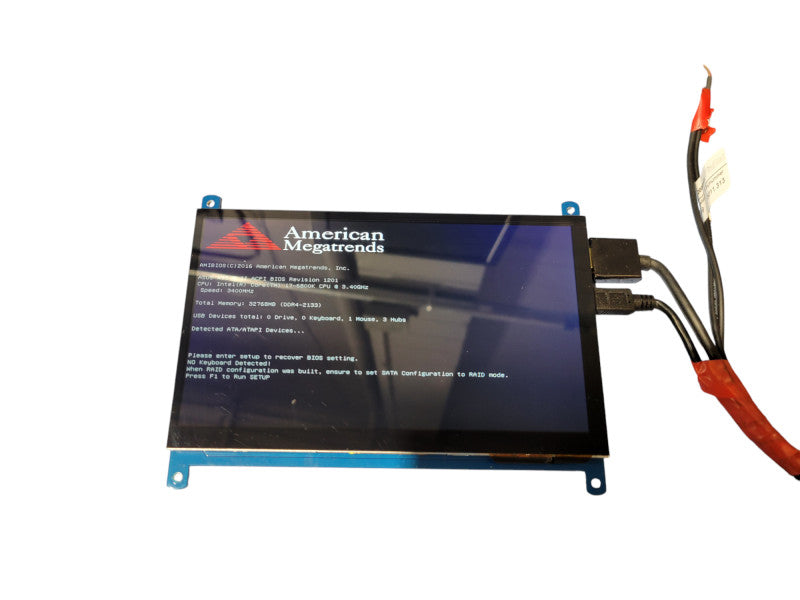 7inch HDMI LCD - USB Capacitive Touchscreen 1024x600 %