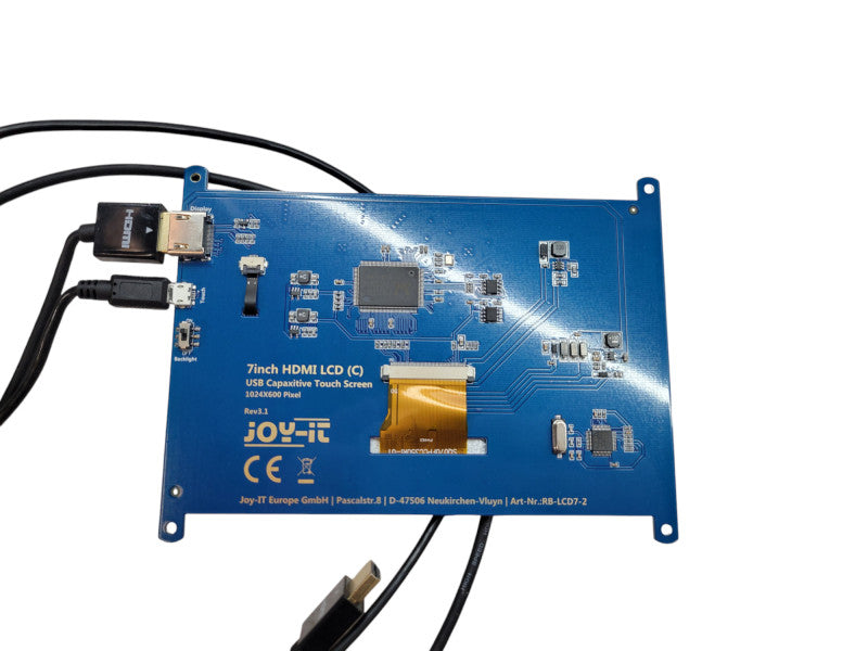 7inch HDMI LCD - USB Capacitive Touchscreen 1024x600 %