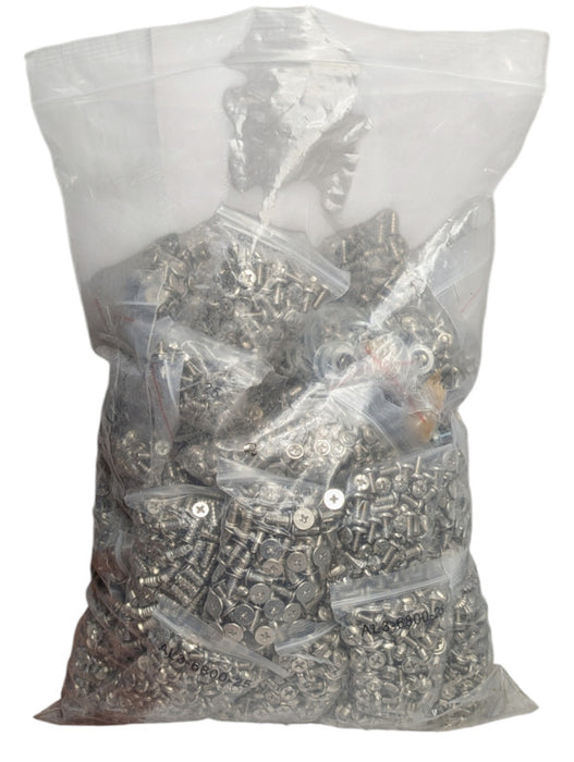 Asserted bag of Computer and HDD Screws organized in little baggies 7.2KG -