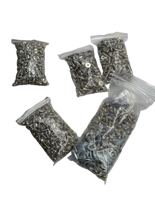 Asserted bag of Computer and HDD Screws organized in little baggies 7.2KG -