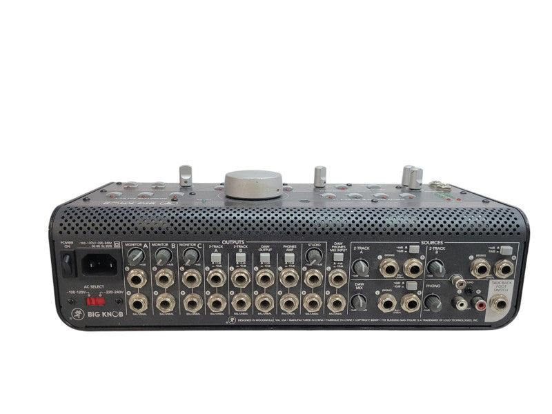 Mackie Big Knob Studio Command System Desktop Audio Control Center %