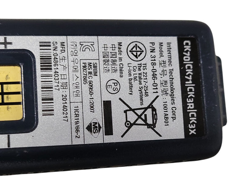 Genuine Intermec CK70 CK71 CK3R CK3X 1001AB01 scanner battery  Q_
