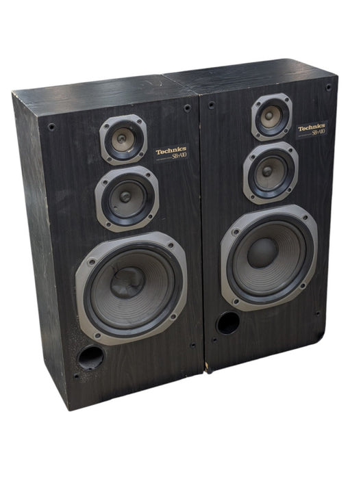 Pair of 2 Technics 3 Way Speakers Model SB-A10 READ for repair  -