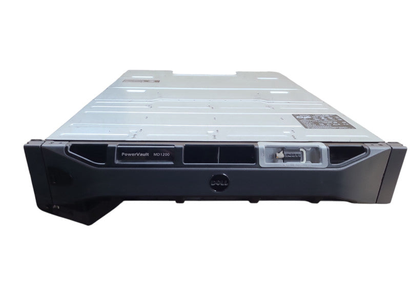 Dell PowerVault MD1200 Storage Array 2x MD12 SAS Controller No HDDs