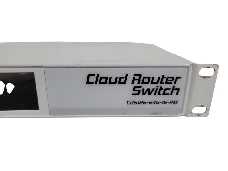 MikroTik Cloud Router Switch CRS125-24G-15-RM Port Ethernet Switch !