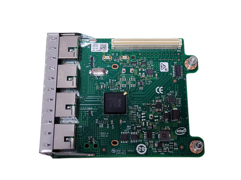 Dell R1XFC Intel I350-T4 Quad Port 1Gbps Network Daughter Card Q_