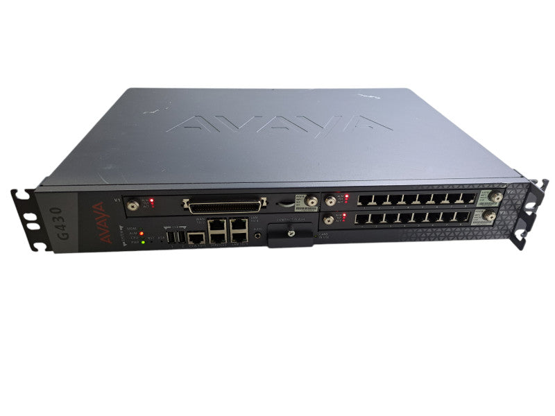 Avaya G430 Media Gateway w/ MM717, 2x MM711 Modules *READ*