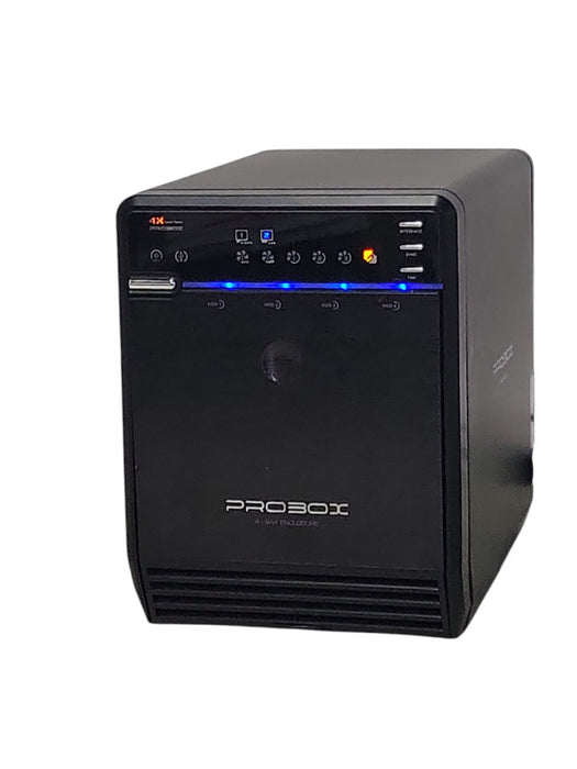 Media Sonic probox 4-Bay External Enclosure with 4x 2TB HDDs, READ _