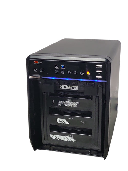 Media Sonic probox 4-Bay External Enclosure with 4x 2TB HDDs, READ _