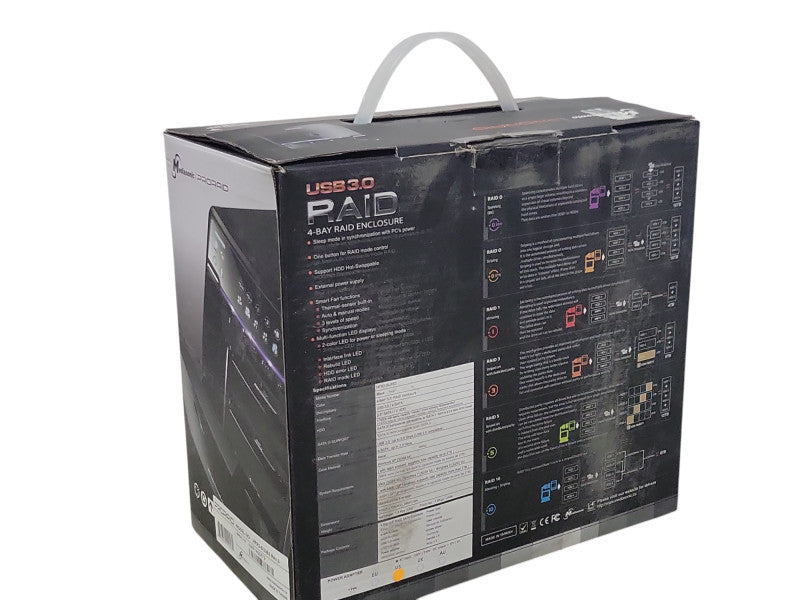 Media Sonic probox 4-Bay External Enclosure with 4x 2TB HDDs, READ _