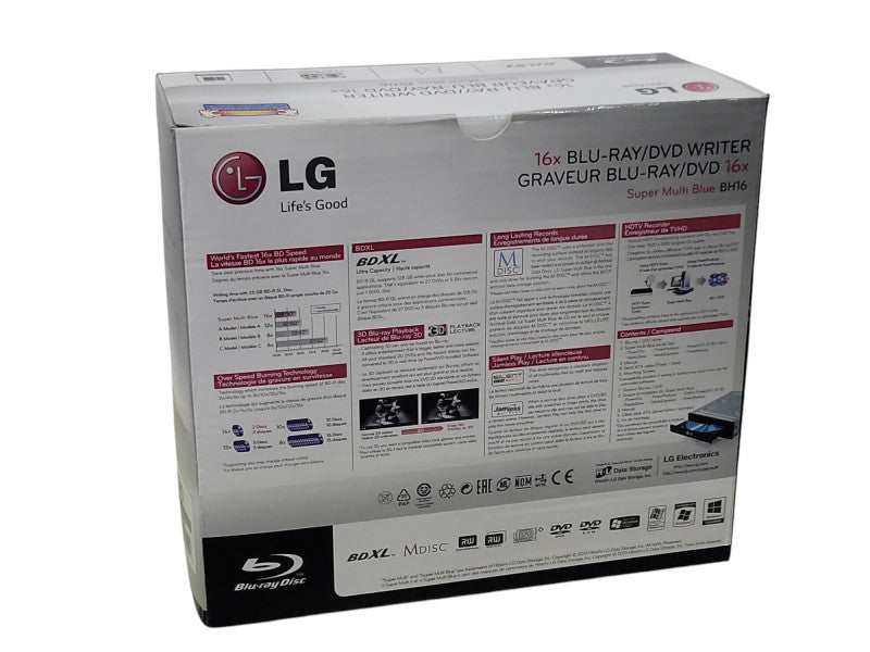 Open-Box LG blu-Ray Disc Rewriter BH16NS40 Q_