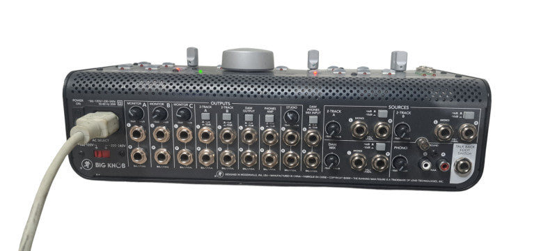 Mackie Big Knob Studio Command System | READ Q