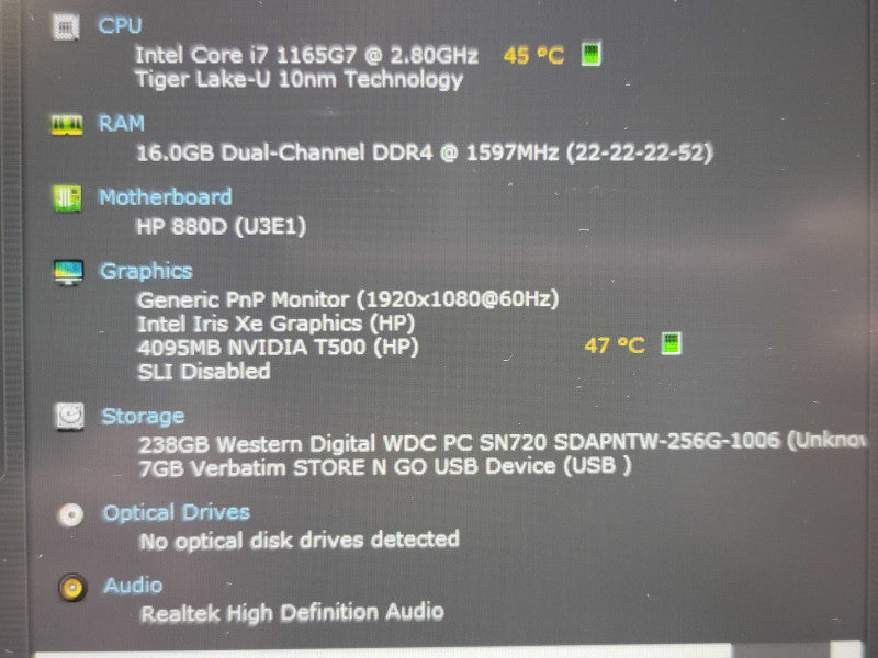 HP ZBook Firefly 14 G8 i7-1185G7 16GB DDR4 T500 256GB SSD  β Lap200