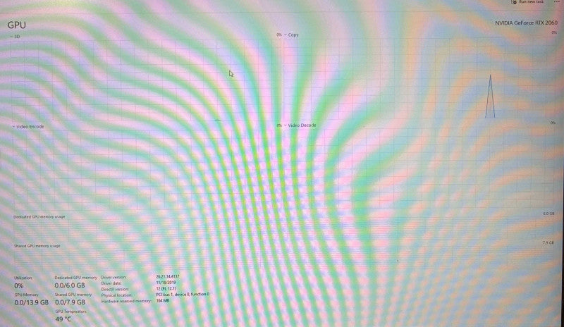 Acer Predator PH31753 i7-9750H RTX 2060  6GB GPU 16GB RAM 512SSD No Battery  Lap200