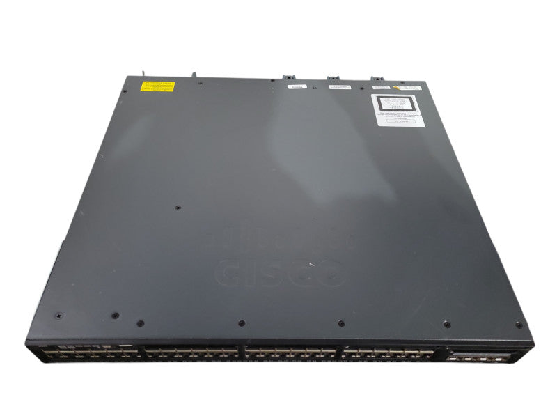 Cisco WS-C3650-48PS-E, 48-Port Gigabit PoE+ Switch, 4x SFP !