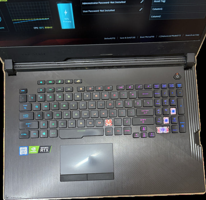 ASUS ROG G731G i7-9750H RTX 2070 For Parts/Repair READ!  Lap200
