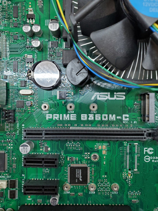 ASUS Prime B360M-C Motherboard Pentium Gold G5420 8GB RAM - No I/O Shield