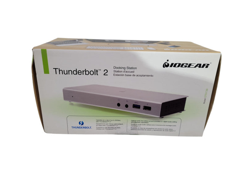 (Open Box) IOGEAR GTD720 Thunderbolt 2 Docking Station !