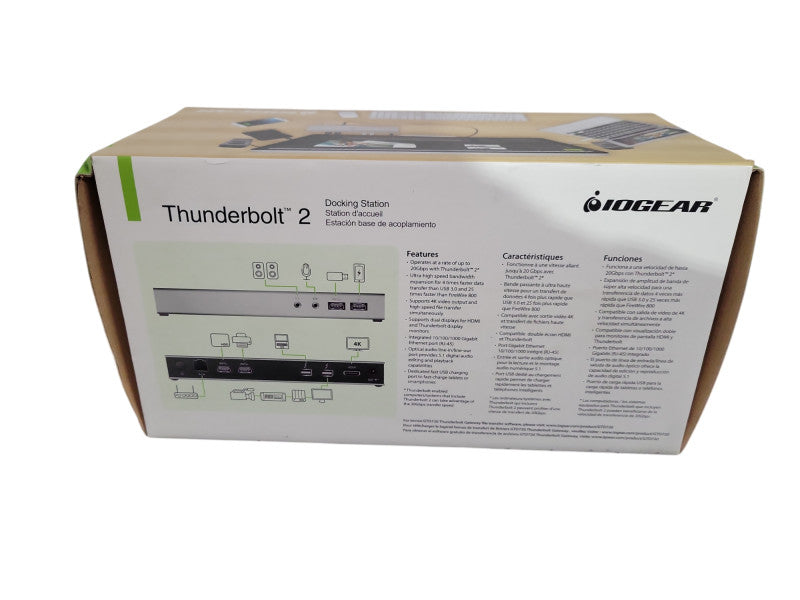 (Open Box) IOGEAR GTD720 Thunderbolt 2 Docking Station !