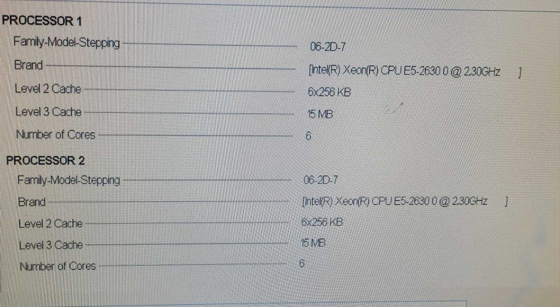 DELL PowerEdge R620 | 2x E5-2630 0 | 16GB DDR3 | H710P Mini | 2x 750W PSU