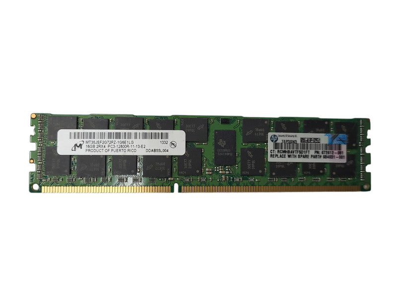 Assorted brands 16GB PC3-12800R Server Memory Q$